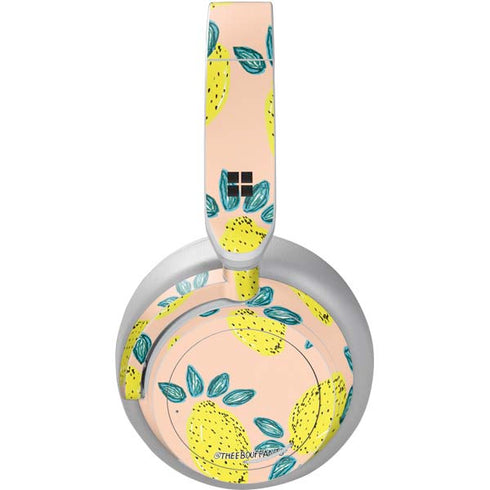 Bouffants and Broken Hearts Lemon Party Surface Headphones Skin